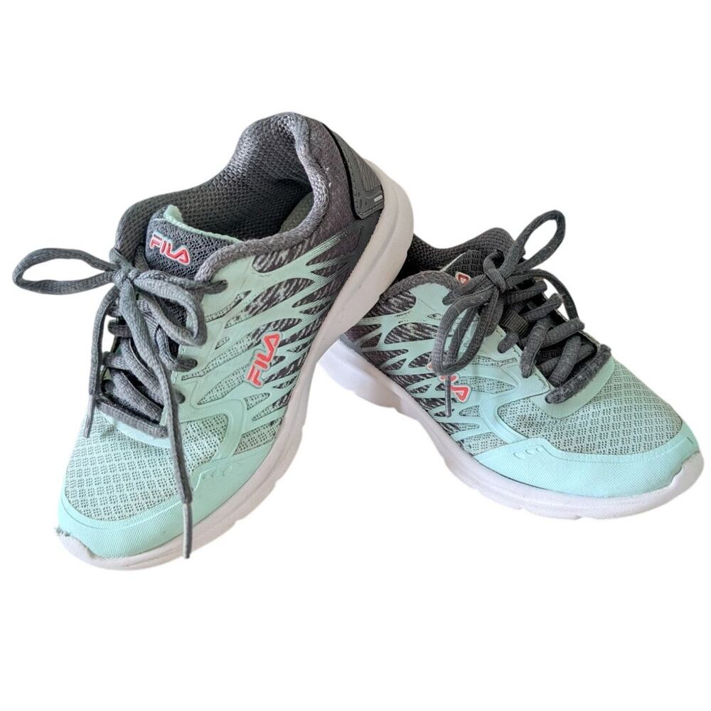 Fila Finition 7 Mint Green Sneakers Boys Girls size 12